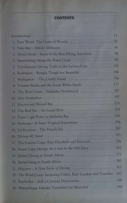 Where to dive in Southern Africa and off the Islands by Al J Venter