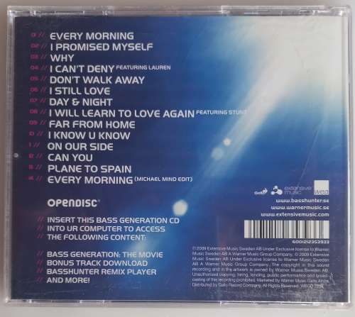 Basshunter - Bass generation cd