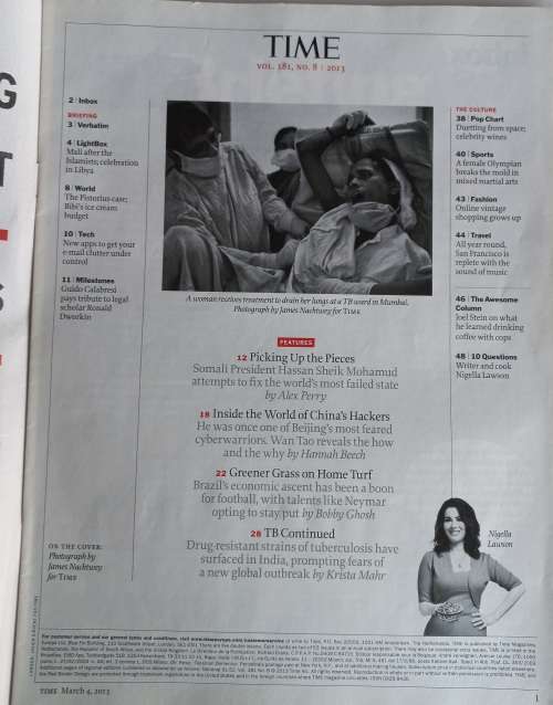 Time magazine March 4, 2013