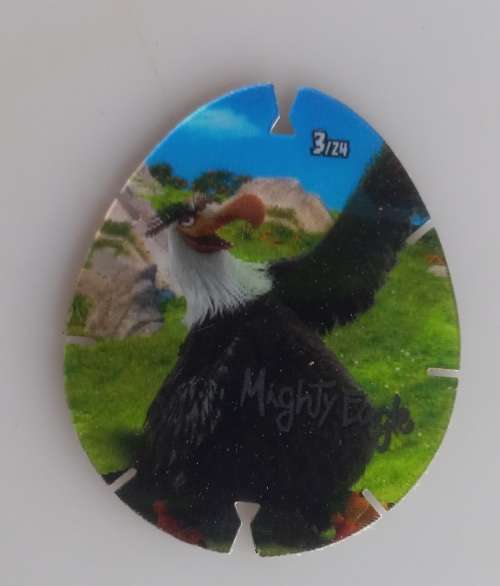 Angry bird card - 3/24