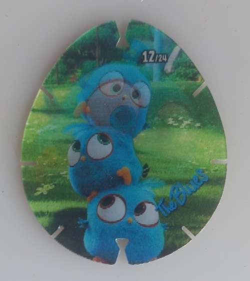 Angry bird card - The Blues