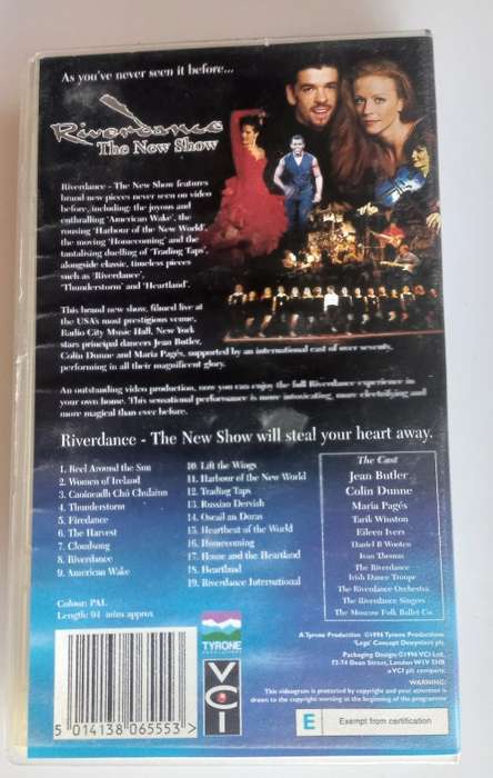 Riverdance The new show VHS