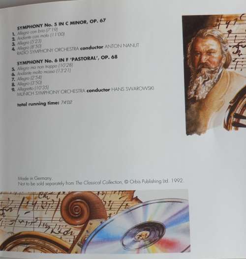 Beethoven - The great symphonies cd
