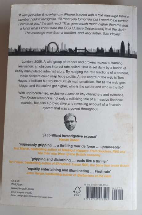 The spider network by David Enrich