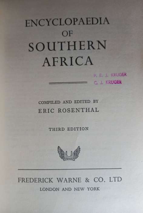 Encyclopaedia of Southern Africa