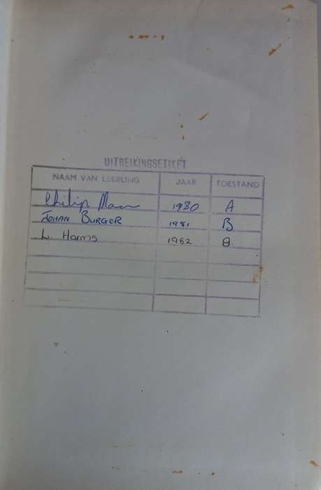Senior verseboek - D.J. Opperman