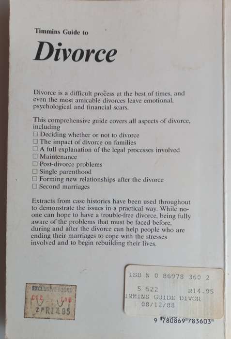 Divorce in South Africa