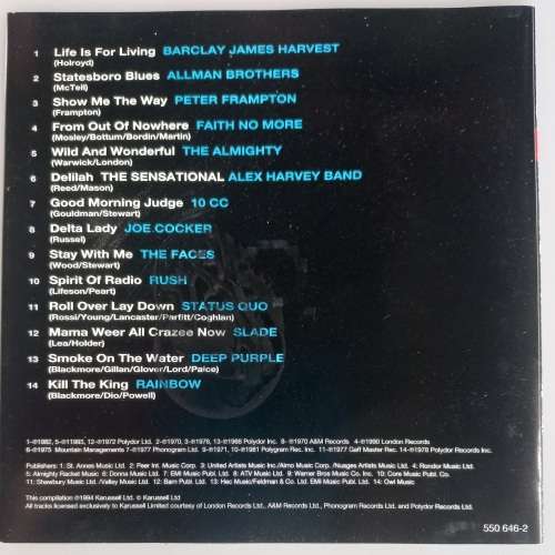 Live rock - Life is for living cd