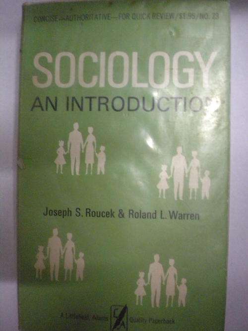 Sociology an introduction