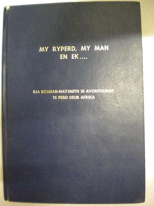 My ryperd, my man en ek...