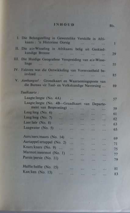 Taalgeografiese studies I deur professor Abel Coetzee