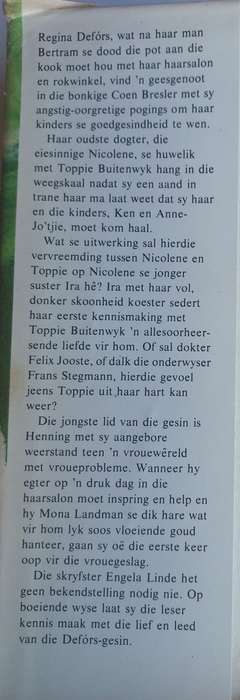 Die stille roep deur Engela Linde