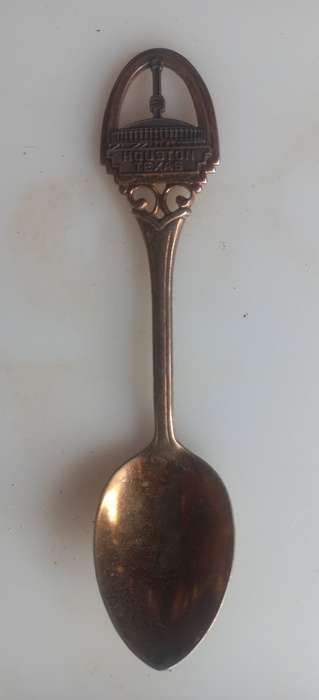 Houston Texas souvenir spoon