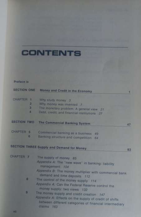 Introduction to money and banking by Richard S Thorn