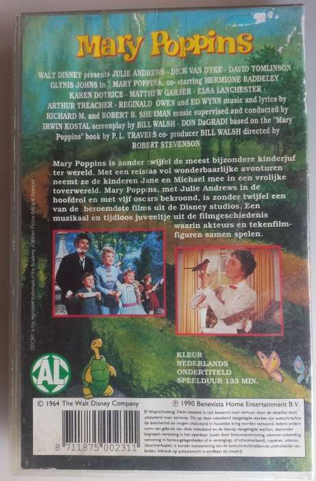 Mary Poppins VHS
