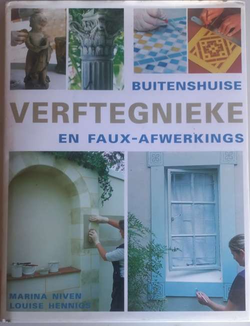 Buitenshuise verftegnieke en faux-afwerkings