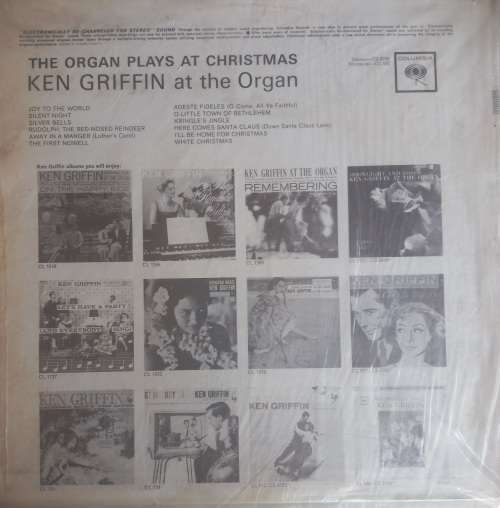 The organ plays at Christmas - Ken Griffin LP