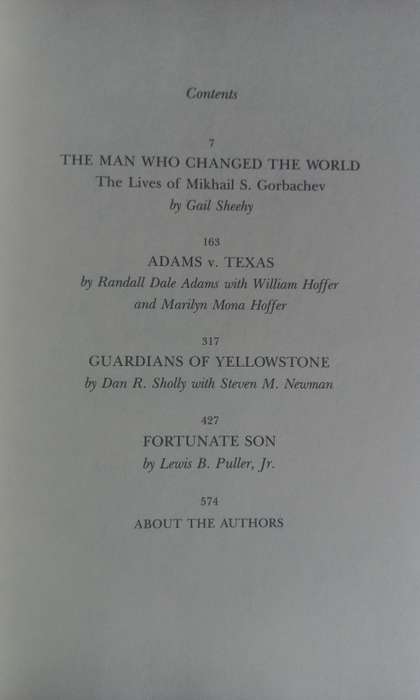 Today`s best non fiction