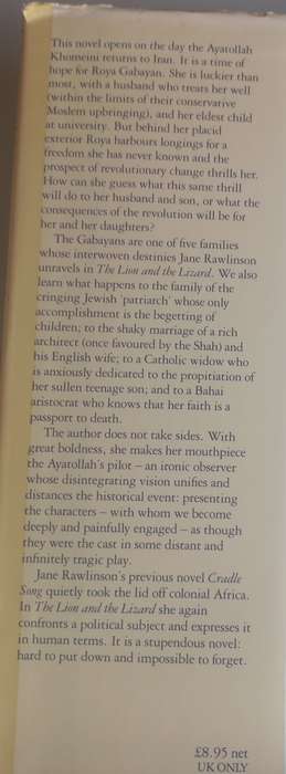The lion and the lizard by Jane Rawlinson