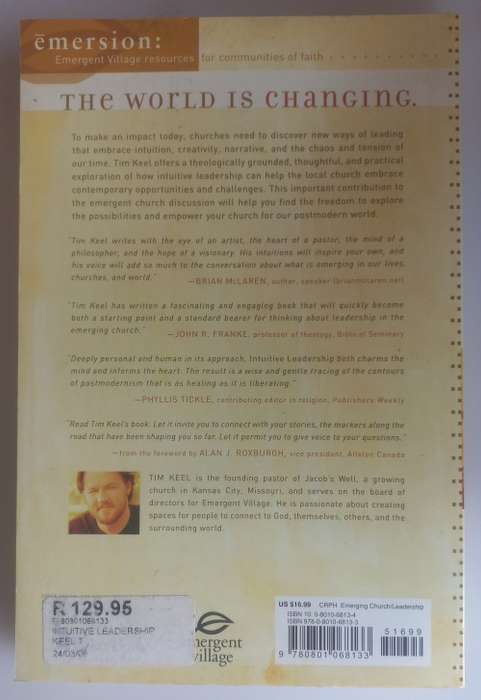 Intuitive leadership by Tim Keel