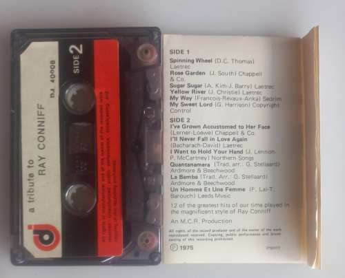 A tribute to Ray Conniff tape
