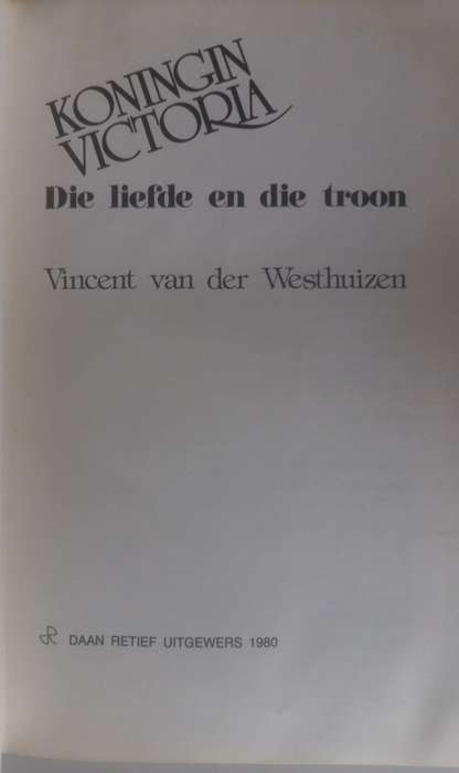 Koningin Victoria deur Vincent van der Westhuizen