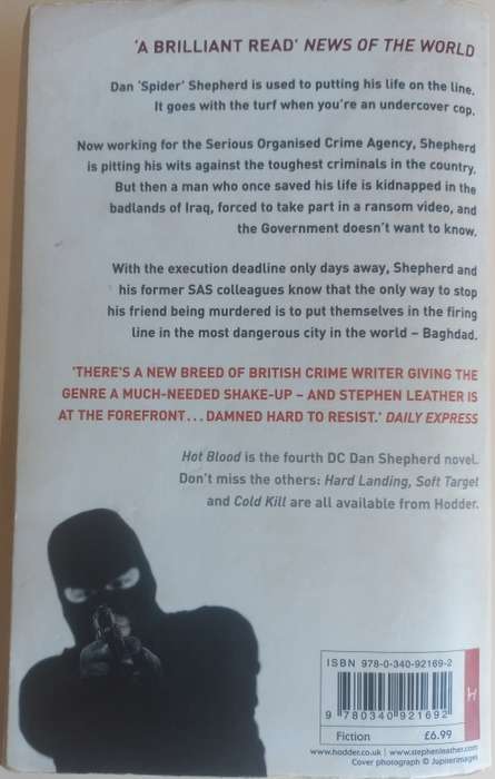 Hot blood by Stephen Leather