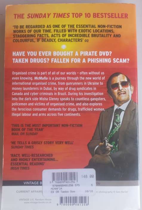 McMafia, seriously organised crime by Misha Glenny