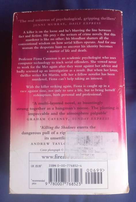 Killing the shadows by Val McDermid