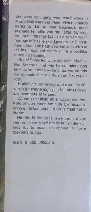 Want gister is net `n droom deur Mara Prinsloo