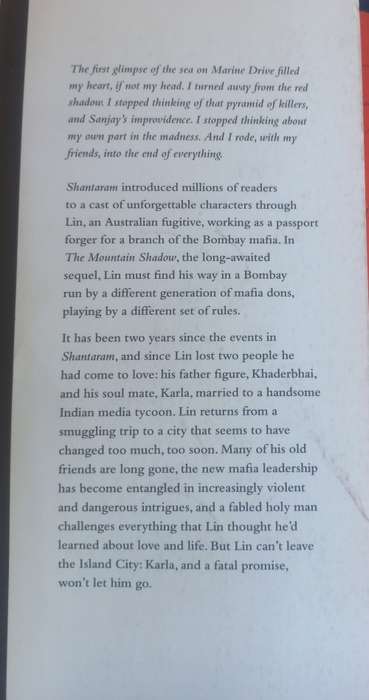 The mountain shadow by Gregory David Roberts