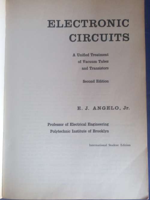 Electronic circuits by EJ Angelo
