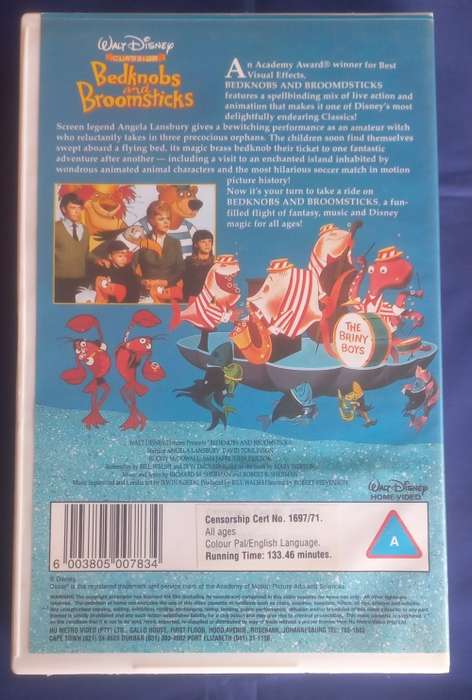 Bedknobs and broomsticks VHS