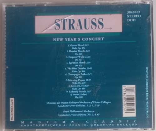 Strauss - New year`s concert cd