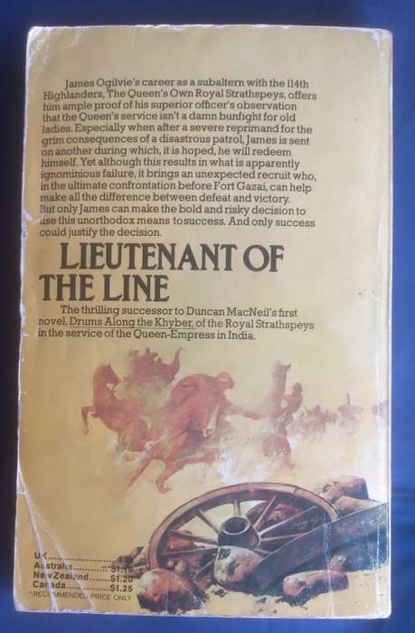 Lieutenant of the line by Duncan Macneil