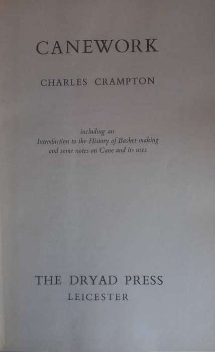 Canework by Charles Crampton
