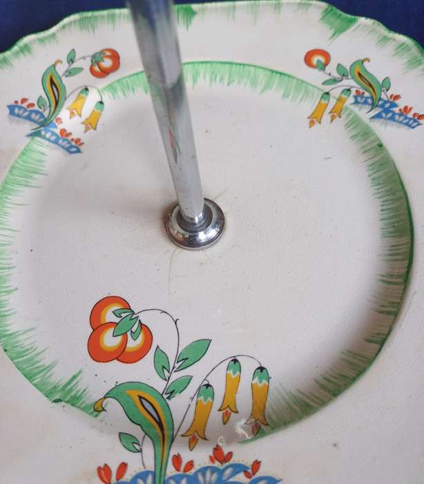 Vintage snack plate