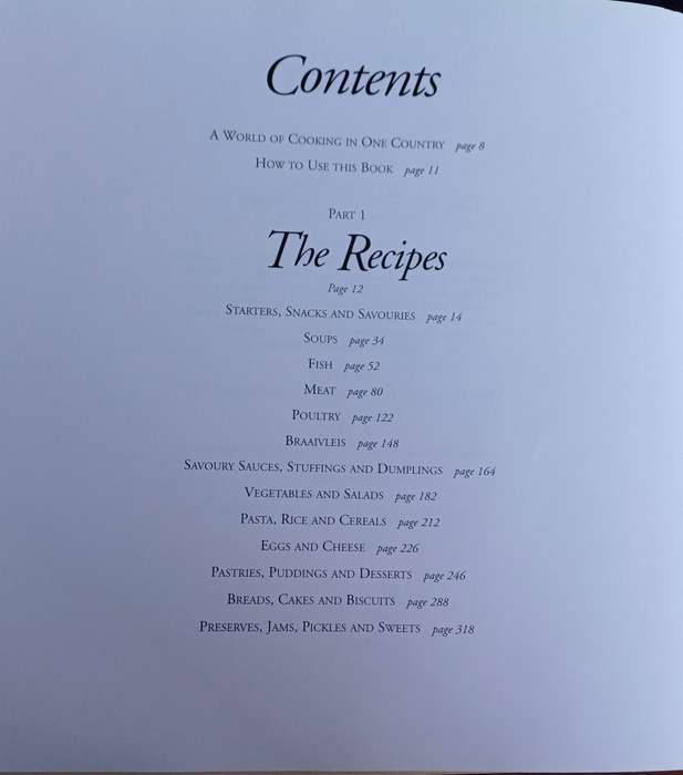 South African cookbook