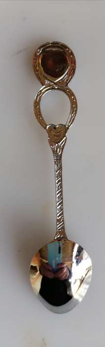 Sparkling waters souvenir spoon