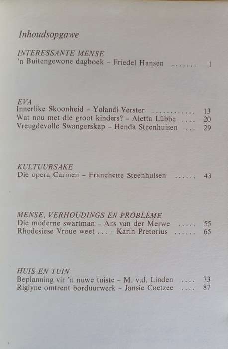 Vrou haar eie wereld - Herfsmelodie