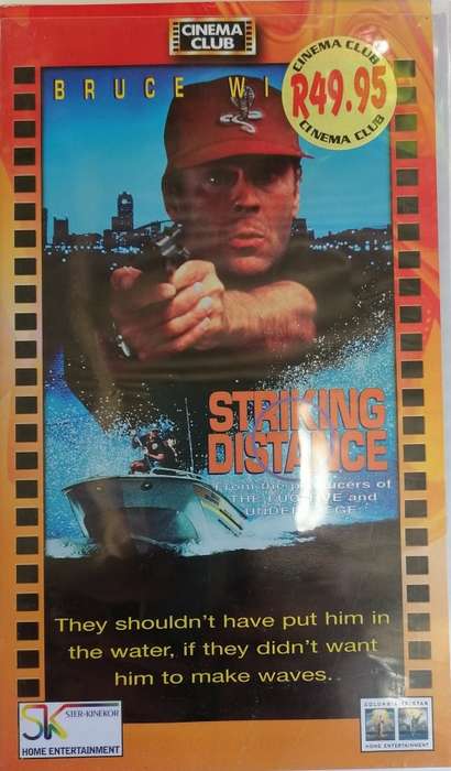 Striking distance - Bruce Willis VHS