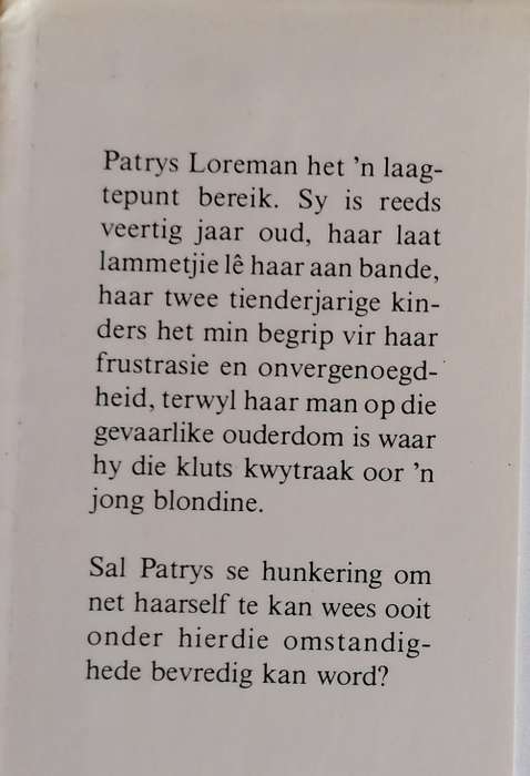 Die ontwaking van Patrys Loreman deur Marilee McCallaghan