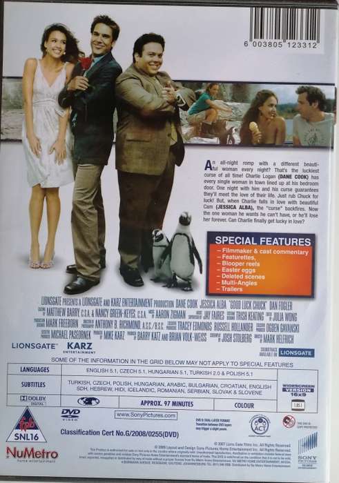Good luck Chuck-Dane Cook dvd