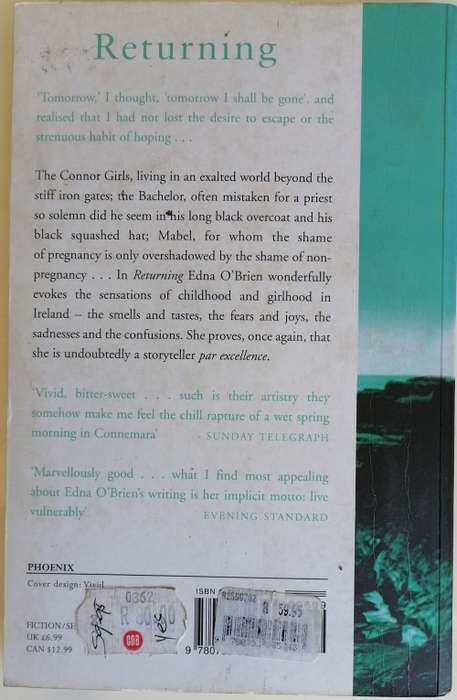 Returning by Edna O`Brien