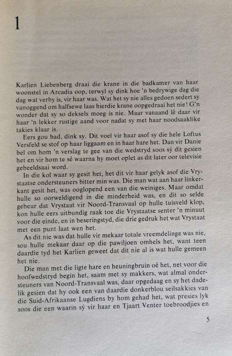 Sterker as die mens deur M Strydom
