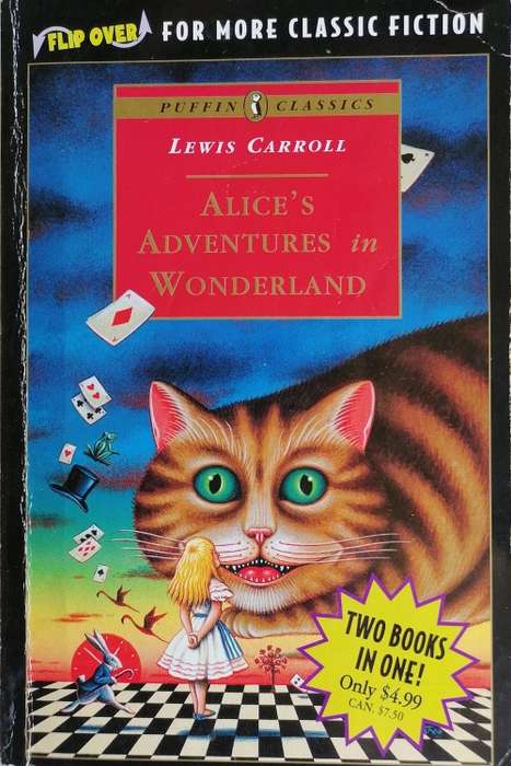 Alice`s adventures in wonderland by Lewis Carroll and Black Beauty by Anna Sewell