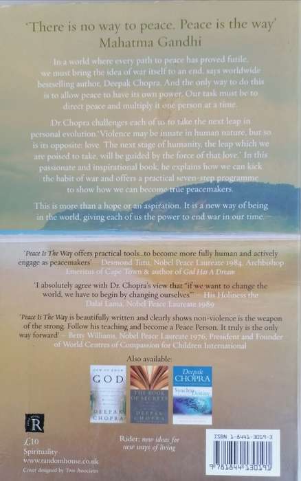 Peace is the way by Deepak Chopra
