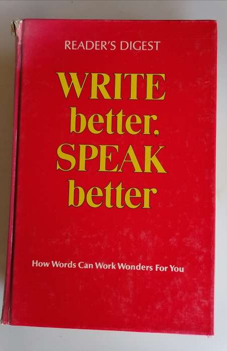 Write better. Speak better.