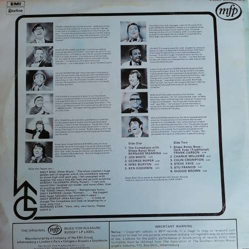 Laugh with the comedians LP