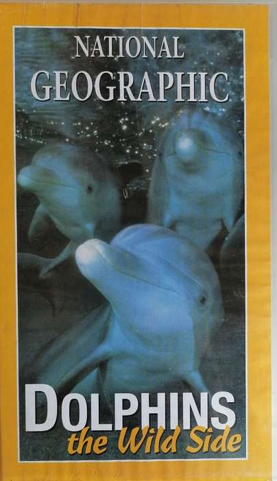 National Geographic Dolphins the wild side VHS